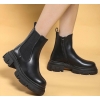 BOTKI DAMSKIE PÓŁBUTY CZARNE SZTYBLETY JGGI