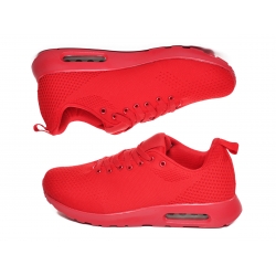 BUTY SPORTOWE MĘSKIE CZERWONE AIR ADIDASY