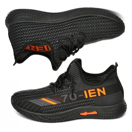 Buty Sportowe Orange Designed Sneakersy en70